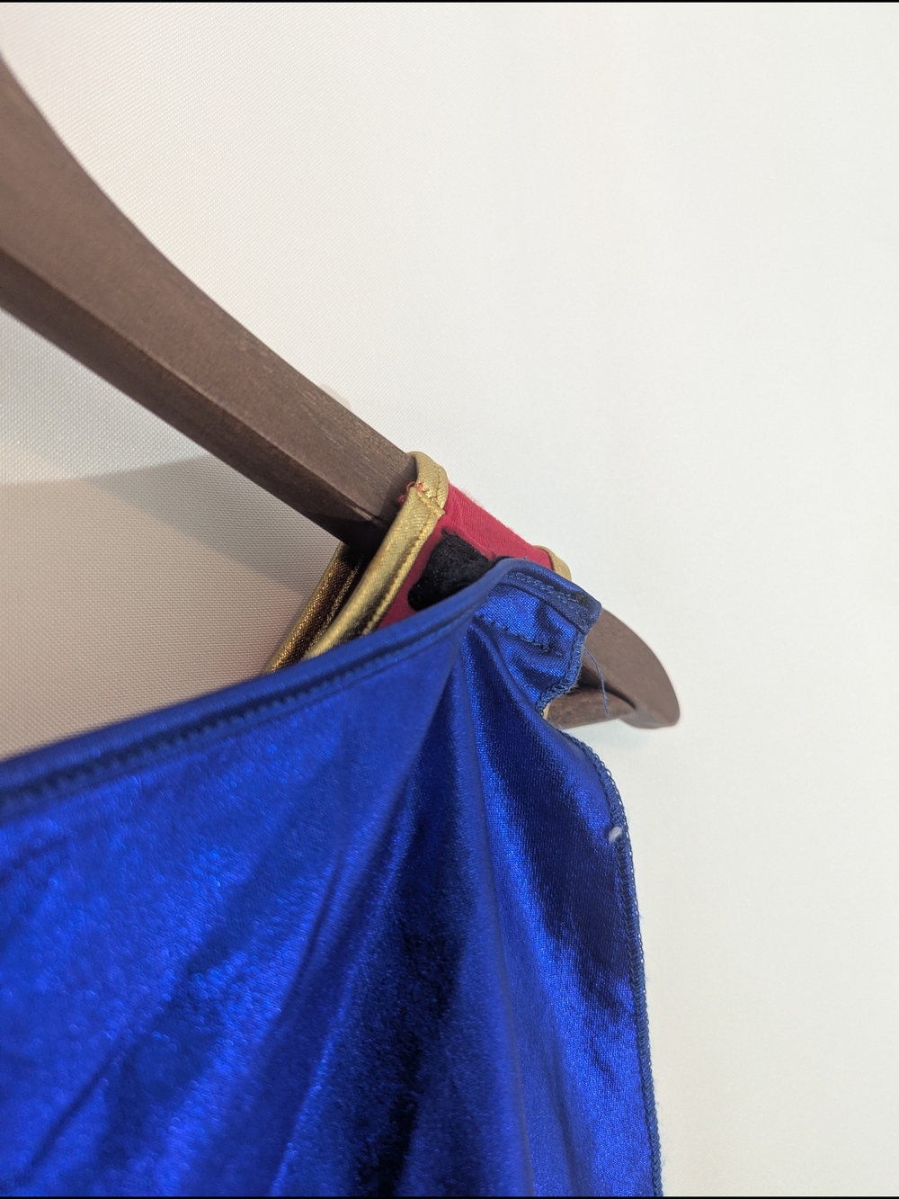 DC Comics Wonder Woman Costume Dress Detachable Blue Cape Superhero Cosplay L - Picture 6 of 6